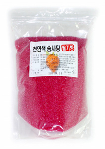 천연색 솜사탕 1호 1kg (딸기향)